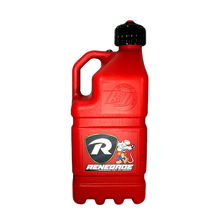 Load image into Gallery viewer, Red fuel jug bottle with a logo on a white background