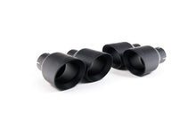 Load image into Gallery viewer, Audi S5 B9 Coupe/Cabriolet Non Sport Diff models - Resonated (Quieter) Cat-Back Exhaust System with Quad GT-100 Black Trims