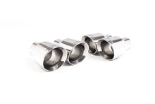 Load image into Gallery viewer, Audi S5 B9 Coupe/Cabriolet Non Sport Diff models - Resonated (Quieter) Cat-Back Exhaust System with Quad GT-100 Polished Trims