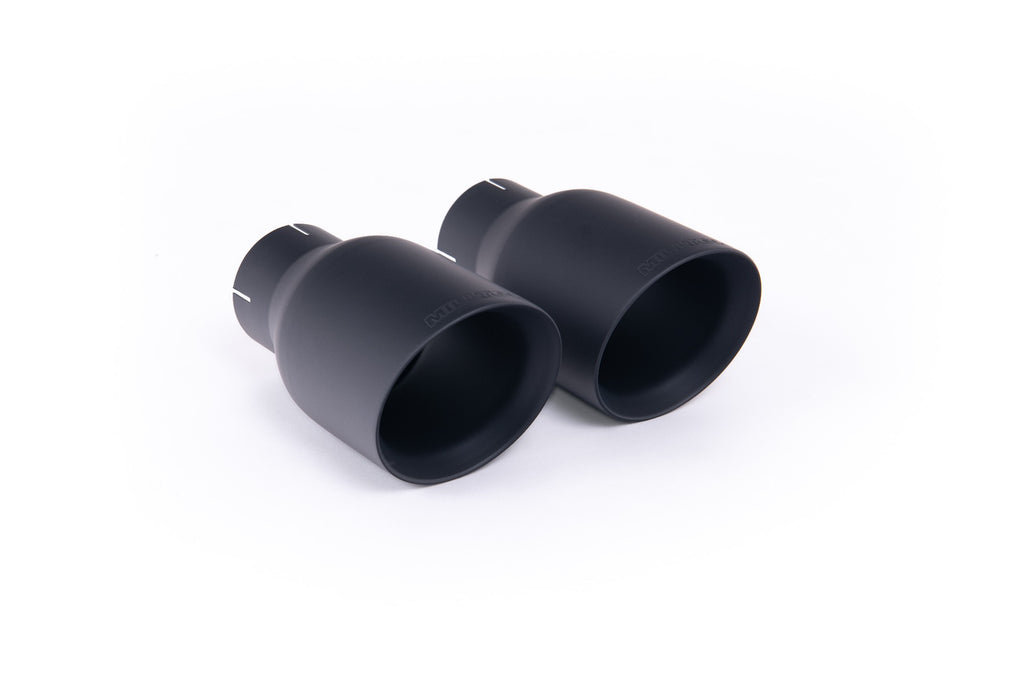 Mini Cooper S F66 - Resonated OPF/GPF Back System for Sport Diffuser only with Cerakote Black Tips