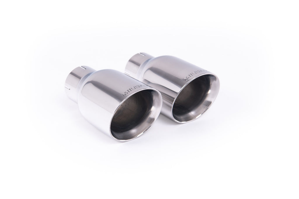 F66 Mini Cooper S Non-Resonated (louder) OPF/GPF Back System for Milltek Design Diffuser only with Polished Tips