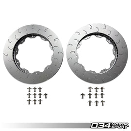 034Motorsport Replacement Front Rotor Ring Set for Mk1 Audi R8 4.2 V8 & 5.2 V10