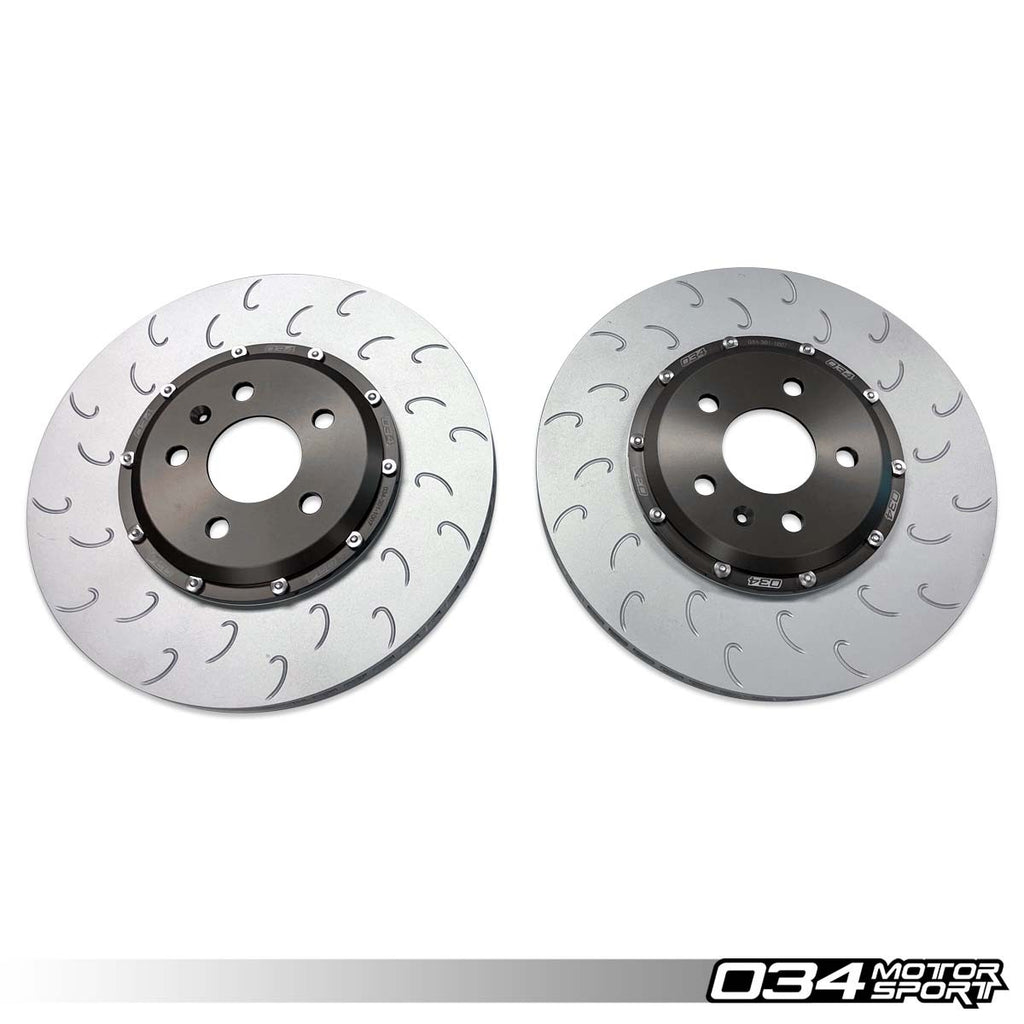 034Motorsport Floating Front Brake Rotor Kit for Audi S4 B8