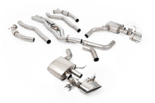 Load image into Gallery viewer, Audi RS6/RS7 C8 - Non-Resonated Signature Series Titanium Axle back with Polished Ovals