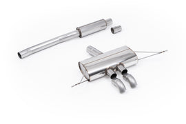 Mini Cooper S F66 - Resonated OPF/GPF Back System with OE Style Downturn Tips