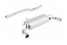 Load image into Gallery viewer, VW Golf MK4 R32 - V2 Non-Resonated (Loudest) Cat-Back Exhaust System with Inward Rolled Tips
