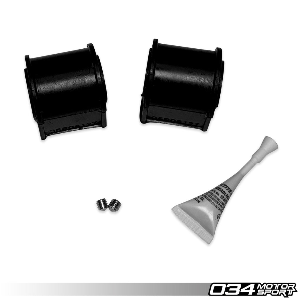 034Motorsport 23.8mm MQB Front Teflon Sway Bar Bushing Kit
