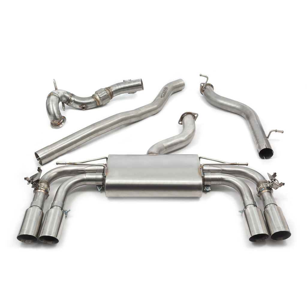 Audi S3 (8V) 3 Door (Valved) (13-17) Turbo Back Performance Exhaust