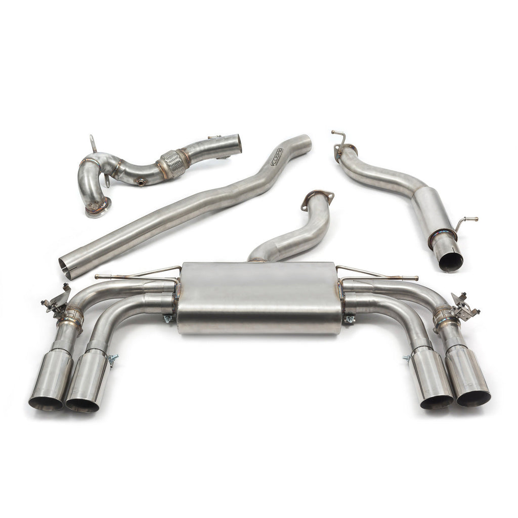 Audi S3 (8V) 3 Door (Valved) (13-17) Turbo Back Performance Exhaust