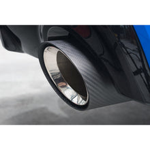 Load image into Gallery viewer, BMW M135i xDrive (F40) OEM Style M Performance Tips - Carbon Fibre Larger 4&quot; Slip-on Replacement Tailpipes