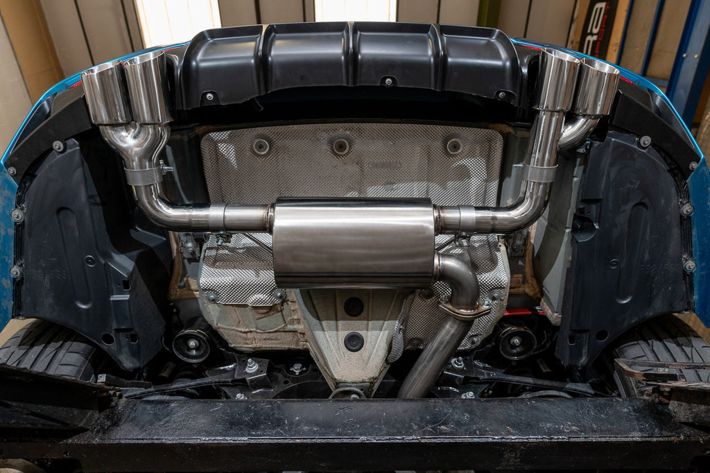 BMW 325D (F30 LCI/F31 LCI) (2015-19) Quad Exit M3 Style Performance Exhaust Conversion
