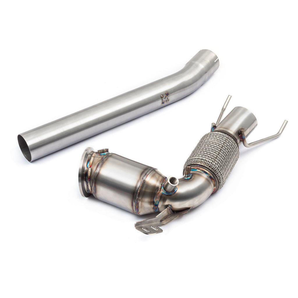 BMW M135i (F40) Front Downpipe Sports Cat / De-Cat To Cobra Sport Performance Exhaust Package