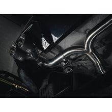 Load image into Gallery viewer, BMW M135i (F40) Venom Quad Exit Turbo Back M3 Style Race Box Delete Performance Exhaust