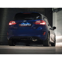Load image into Gallery viewer, Ford Fiesta (Mk8) 1L EcoBoost ST-Line (ST Style) Twin Tip Cat Back Performance Exhaust