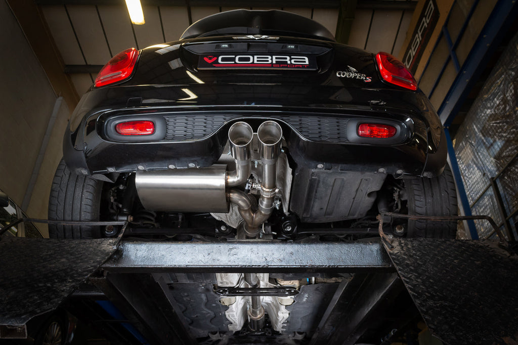 Mini (Mk3) Cooper S / JCW (F56) 3" Valved Cat Back Performance Exhaust