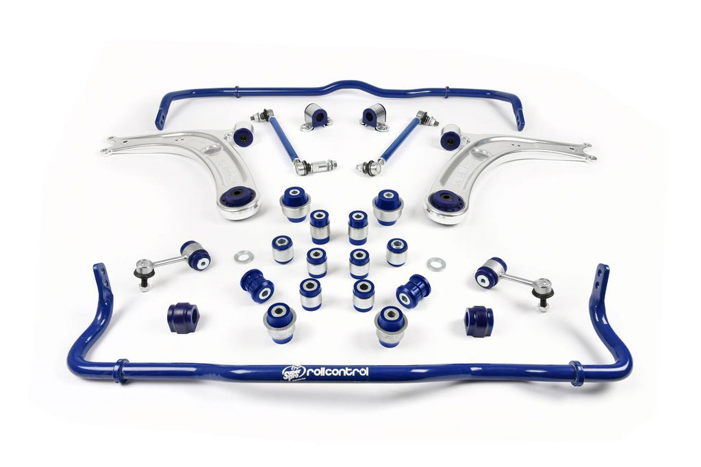 Complete SuperPro handling package for the 4WD Mk7 Golf platform of vehicles (MQB-chassis)