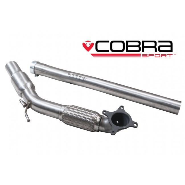 Audi A3 (8P) 2.0 TFSI Quattro (3 Door) Front Pipe Sports Cat / De-Cat Performance Exhaust