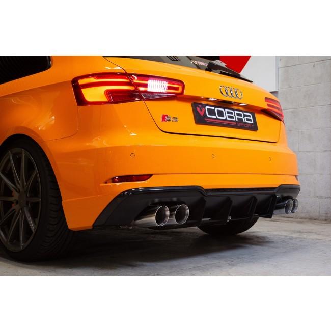 Audi S3 (8V) 3 Door (Valved) (13-17) Turbo Back Performance Exhaust