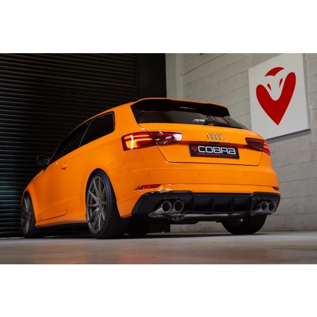 Audi S3 (8V) 3 Door (Valved) (13-17) Turbo Back Performance Exhaust