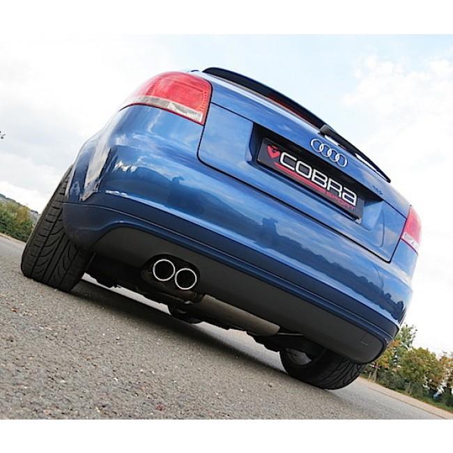 Audi A3 (8P) 2.0 TFSI 2WD (5 Door Sportback) Turbo Back Performance Exhaust