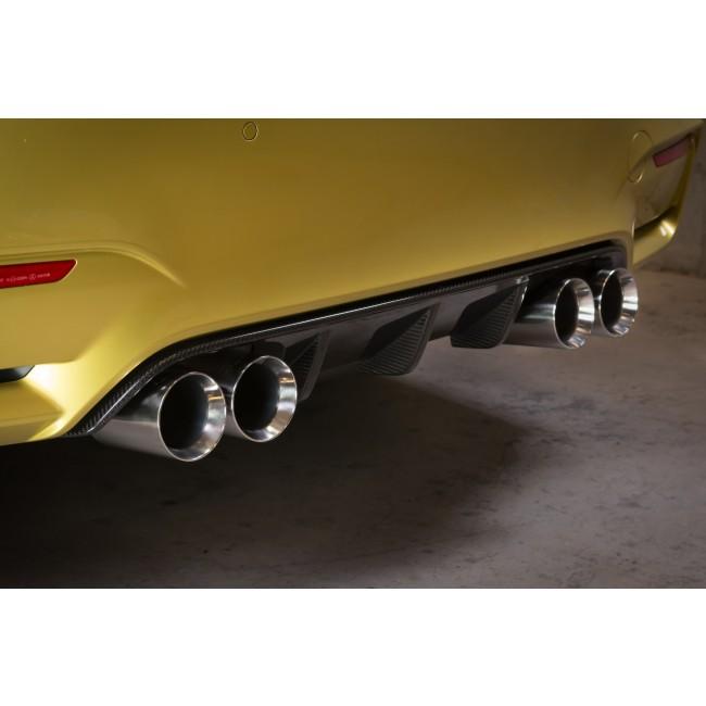 BMW M4 (F82) Coupe 3" Valved Primary Cat Back Performance Exhaust