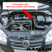 Load image into Gallery viewer, Performance Foam Induction Kit for MK5/MK6 Golf 1.9/2.0 TDI