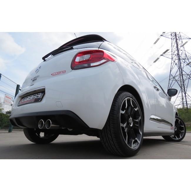 Citroen DS3 1.6 THP Cat Back Performance Exhaust