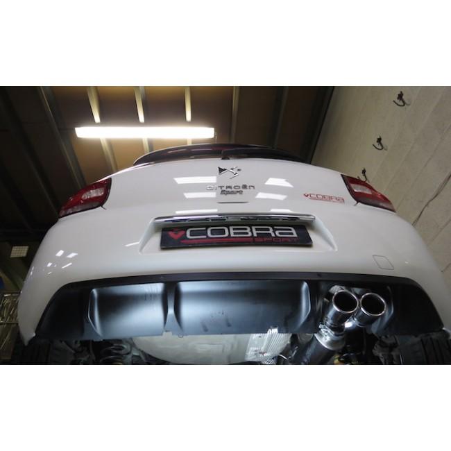 Citroen DS3 1.6 THP Cat Back Performance Exhaust