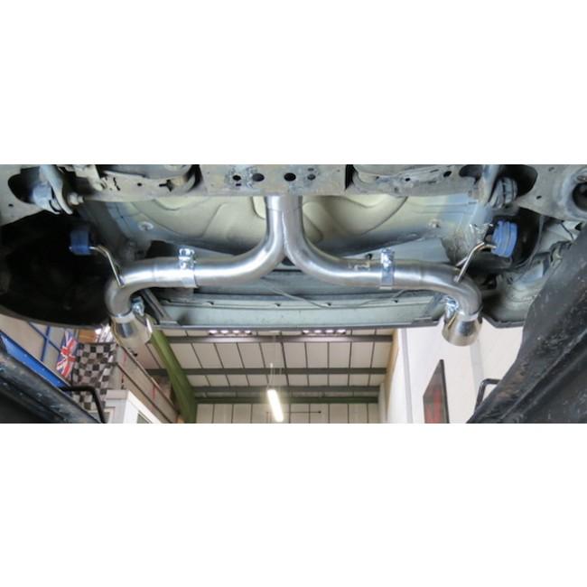 Zaustworx Centre Box Delete Pipe For Ford Focus ST225 – Mid Silencer Replacement