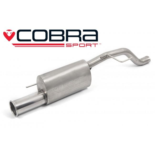 Vauxhall Corsa D 1.2 & 1.4 (07-14) Rear Box Performance Exhaust