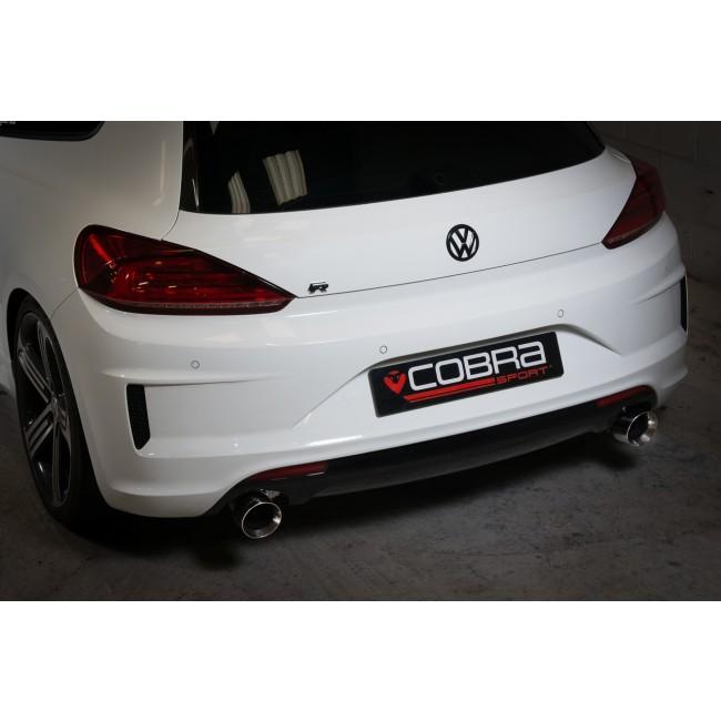 VW Scirocco R 2.0 TSI (09-18) Venom Box Delete Race Cat Back Performance Exhaust