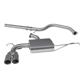 VW Scirocco GT 2.0 TSI (08-13) Cat Back Performance Exhaust